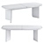 Soho Home Darwin Extendable Dining Table 3D model small image 3