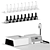 Manicure Studio Equipment Set 3D model small image 3