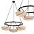  Sleek Selene 3 Pendant Light 3D model small image 1