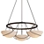  Sleek Selene 3 Pendant Light 3D model small image 4