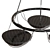  Sleek Selene 3 Pendant Light 3D model small image 6