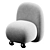 Designer Kelly Wearstler Armchair 3D model small image 2