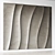 Abstract Relief Wall Panel 3600mm 3D model small image 4