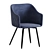 Niko Velvet Terra Chair 3D model small image 5