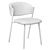 Rupert Chair in Customizable Colors 3D model small image 7