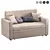 Elegant Vidi Sofa Set 3D model small image 1