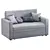 Elegant Vidi Sofa Set 3D model small image 3