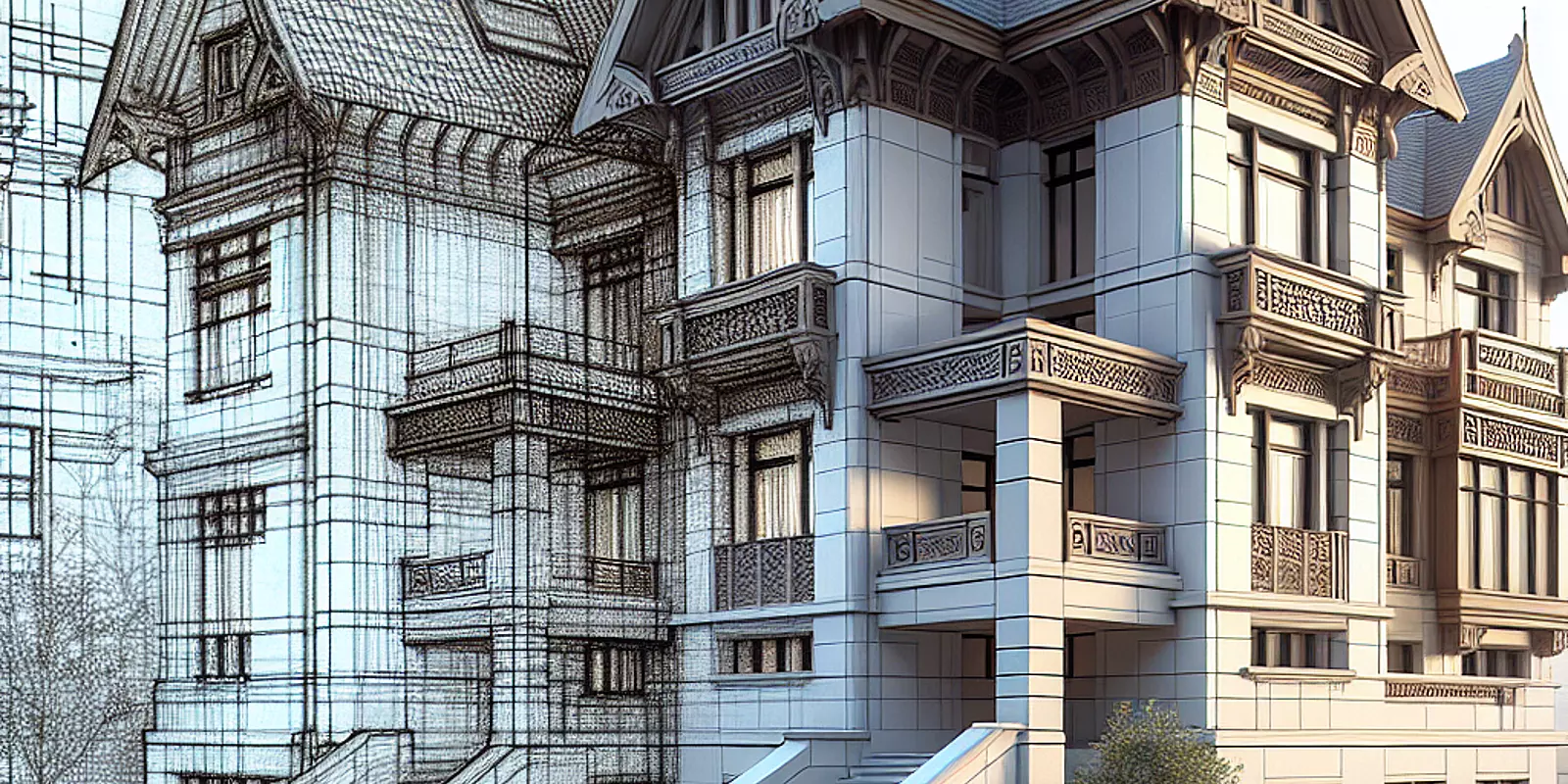 Mastering the Blend: Integrating 3D Models and 2D Art in Architectural Visualization