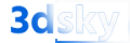 3dsky.me 3D models logo